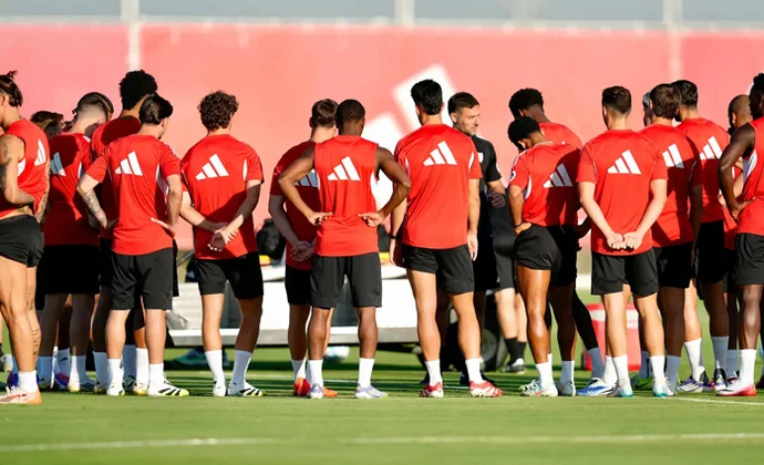 El Sevilla completa un nuevo entrenamiento sin los cuatro lesionados