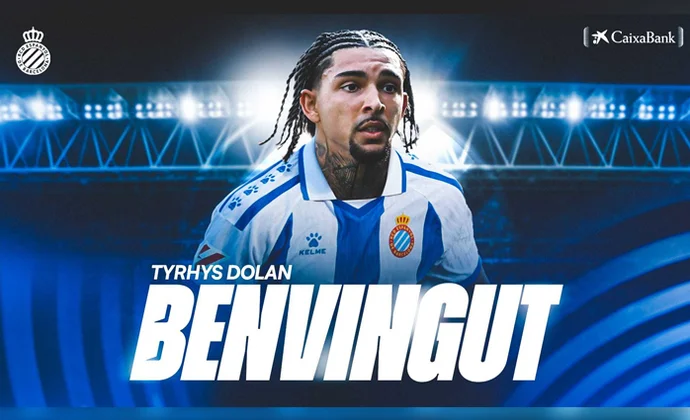 Tyrhys Dolan es oficialmente nuevo jugador del Espanyol