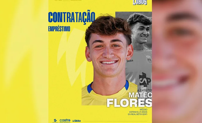 El Real Betis hace oficial la cesión de Mateo Flores al Arouca