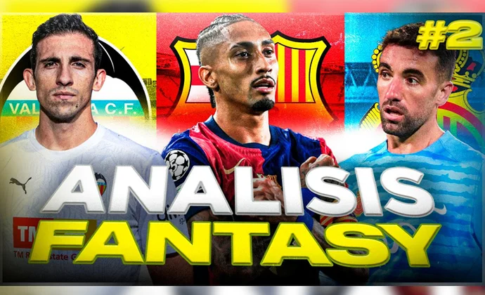 Análisis fantasy del Barcelona, Valencia y Mallorca en LaLiga 25/26, por Carrasco