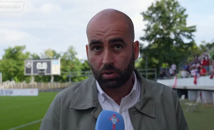 Giráldez destaca la evolución del Celta pese a la derrota ante el Stuttgart