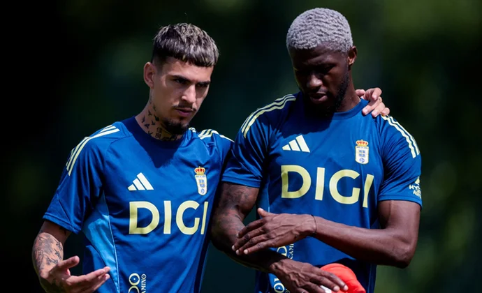 Colombatto y Fede Viñas empiezan la semana al margen por molestias