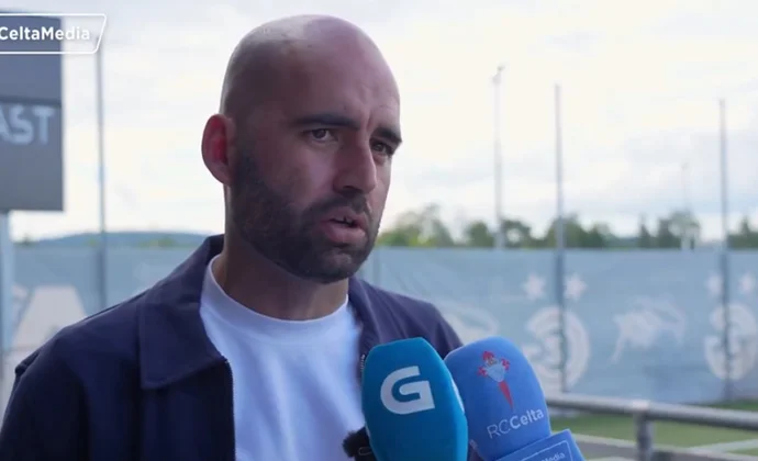 Giráldez valora el crecimiento del Celta y lamenta la lesión de Javi Rodríguez