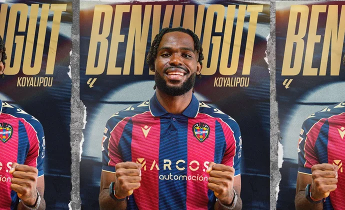 Oficial: Goduine Koyalipou ya es nuevo jugador del Levante UD