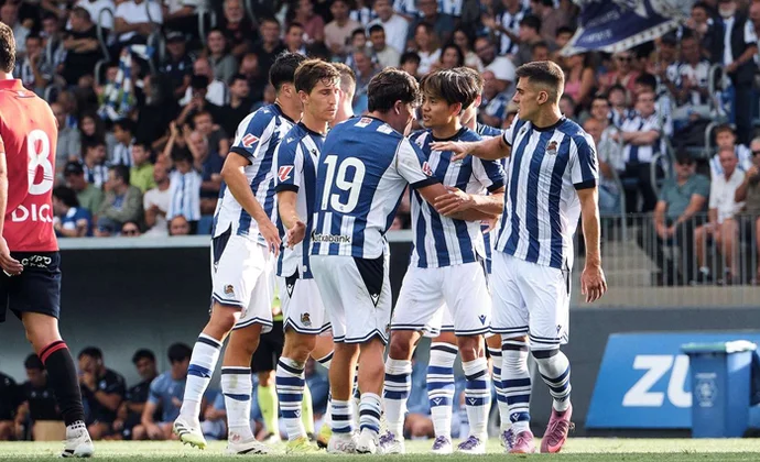 Crónica del amistoso: Real Sociedad 4-1 Osasuna