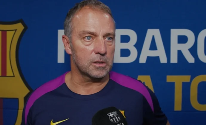 Flick analizó el triunfo y habló de Gavi, Íñigo, Eric García, Gerard Martín y el momento del equipo