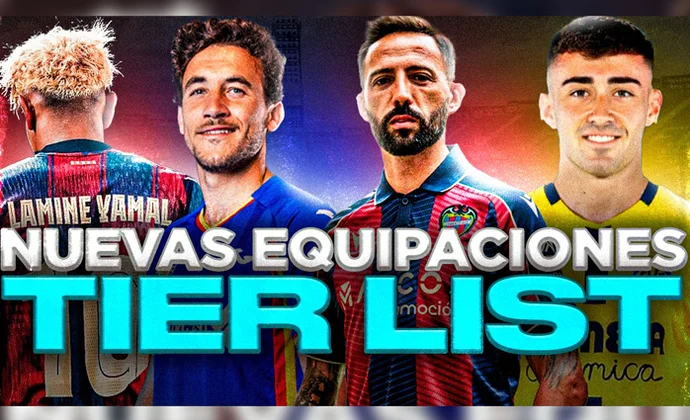Tier list de las camisetas de LaLiga 25/26, por Carrasco