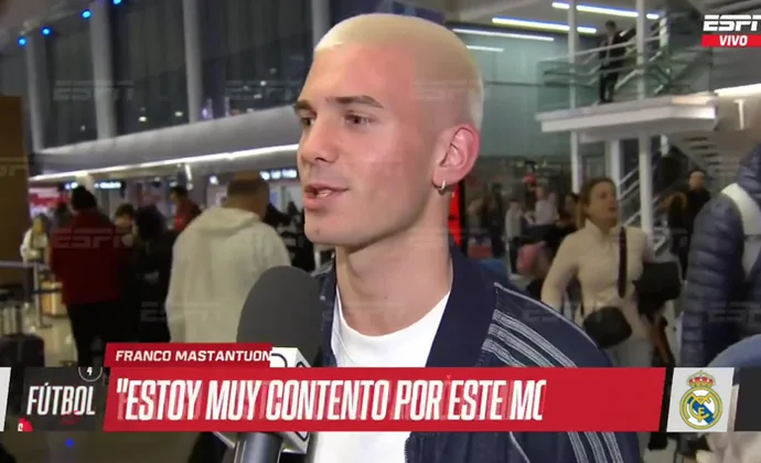 Mastantuono ya está en Madrid, pero no podrá entrenar hasta cumplir los 18 años