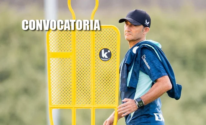 Egiluz, Yeray y Paredes, bajas en la lista para el doble enfrentamiento contra el Liverpool