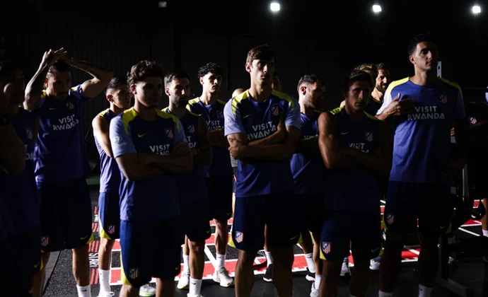 Sesión de video y gimnasio pendientes de Giménez y Barrios