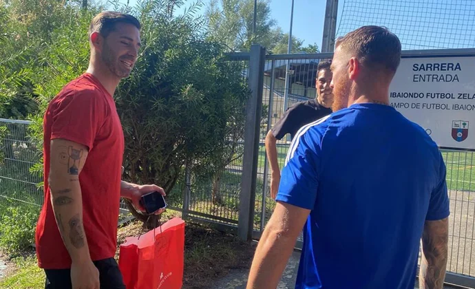 Yeray se ejercitará a las órdenes de Muniain en el Derio de Tercera RFEF mientras se resuelve su situación