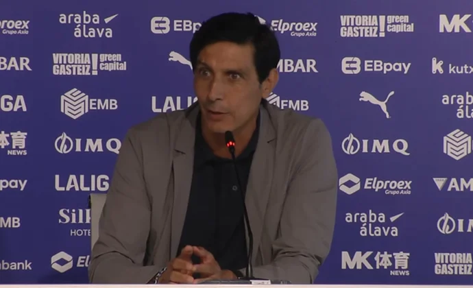 Sergio Fernández presenta a Aleñá y habla de Mariano, Mouriño, Juan Cruz, Villalibre y el mercado