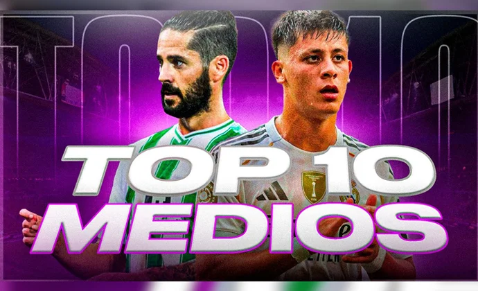 Top 10 mejores mediocampistas para LaLiga Fantasy 25/26, por Carrasco