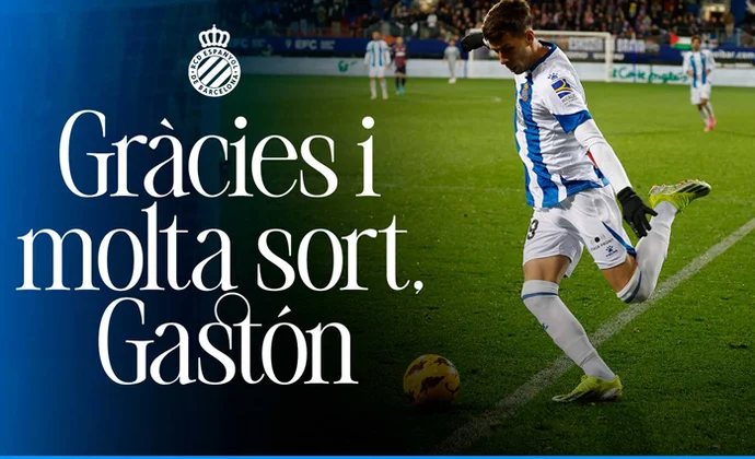 El Espanyol anuncia la rescisión dle contrato de Gastón Valles