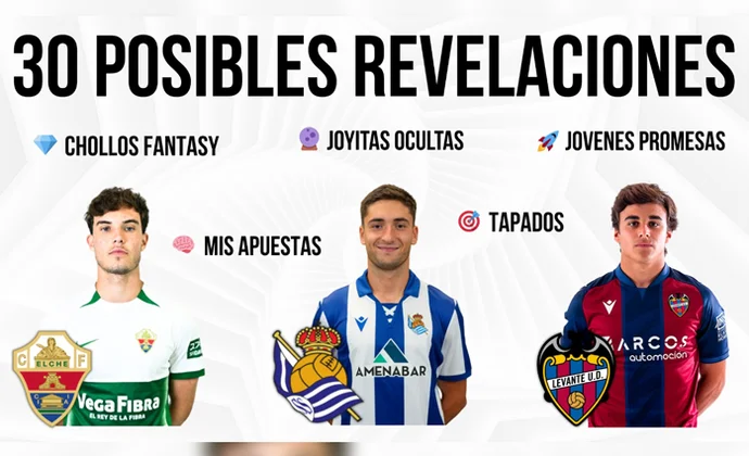 30 posibles revelaciones en Biwenger 25/26, por ScoutingBWG