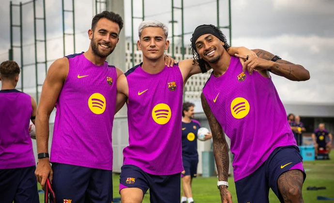 El Barcelona retoma los entrenamientos sin Ferran, por una sobrecarga