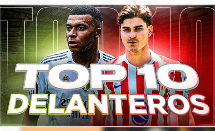 Top 10 mejores delanteros fantasy para LaLiga Fantasy 25/26, por Carrasco