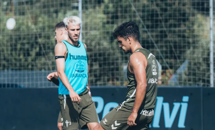 Javi Rodríguez, Cervi y Aidoo ya trabajan parcialmente con el grupo