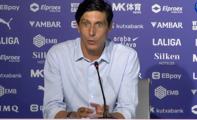 Sergio Fernández presenta a Calebe y habla de Mariano, Rebbach, Maras, Novoa y el mercado