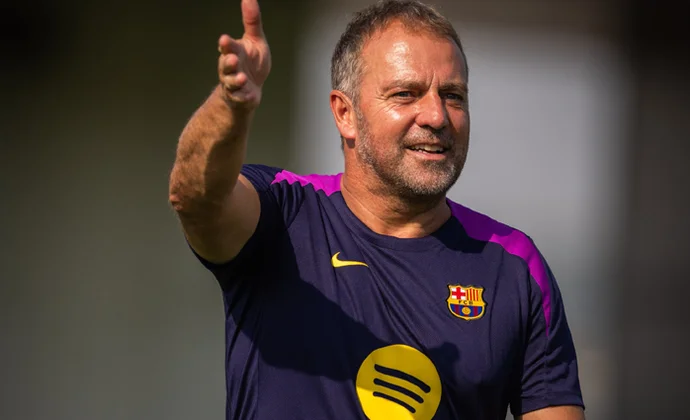 Dani Olmo y Lewandowski, bajas este viernes en la Ciutat Esportiva