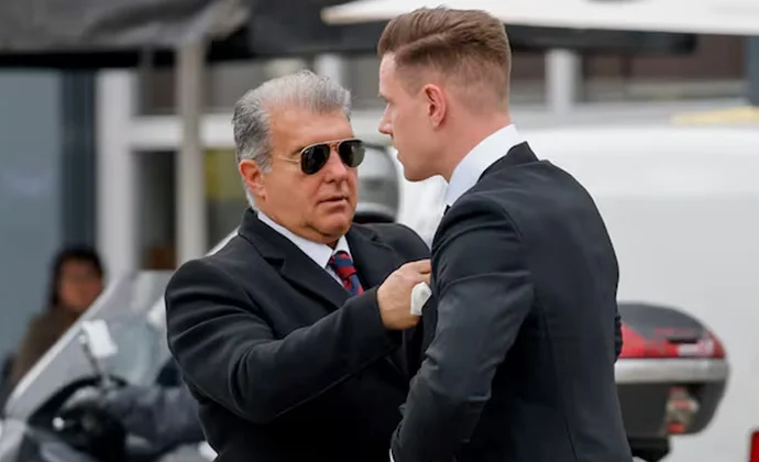 El Barcelona celebra en un comunicado que Ter Stegen haya firmado el parte médico para liberar masa salarial