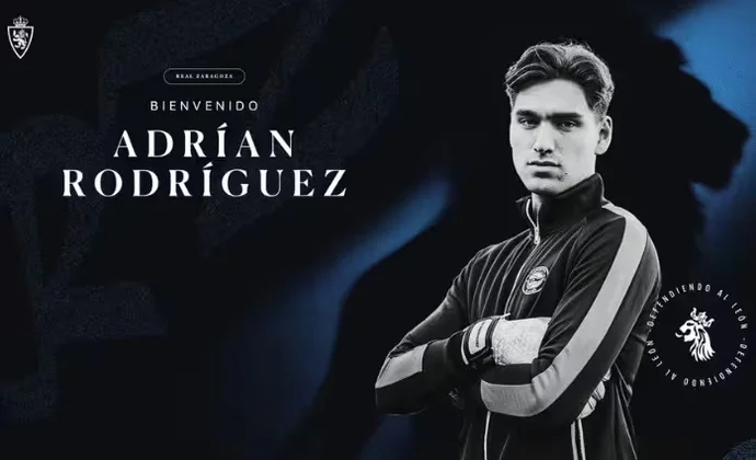 Adrián Rodríguez, portero del Alavés, llega cedido al Real Zaragoza por una temporada