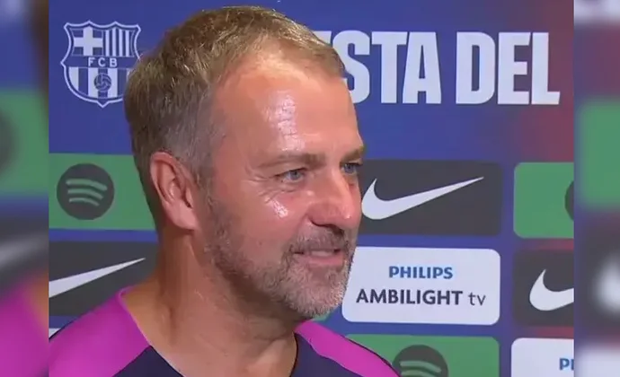 Flick no cree que vaya a haber más fichajes y habla de Íñigo y Ter Stegen