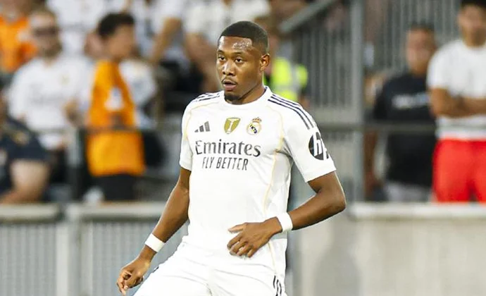 Alaba reaparece en el amistoso de Austria tras 105 días de baja