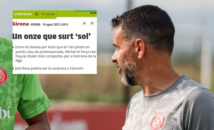 L'Esportiu tiene claro el once de Míchel para el debut liguero