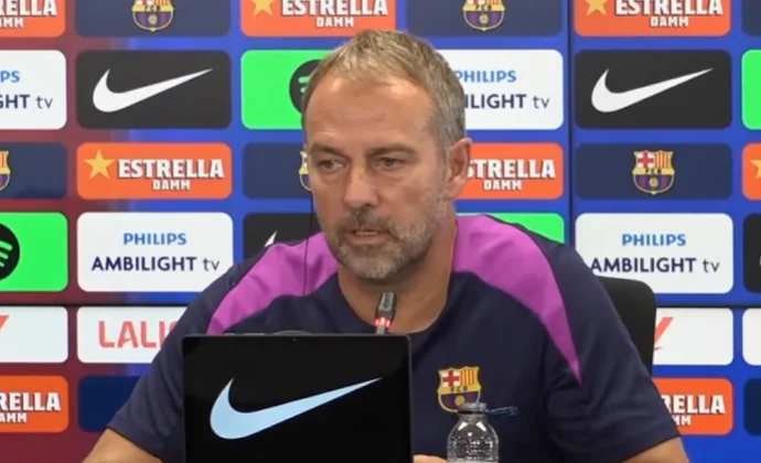 Flick habla de Joan García, Yamal, Ter Stegen, Íñigo, Bernal, Gerard Martín y Fermín