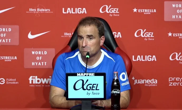 Arrasate, sobre Larin, Maffeo, Luna, Greif, Pablo Torre, Mateo Joseph y el partido contra el Barcelona