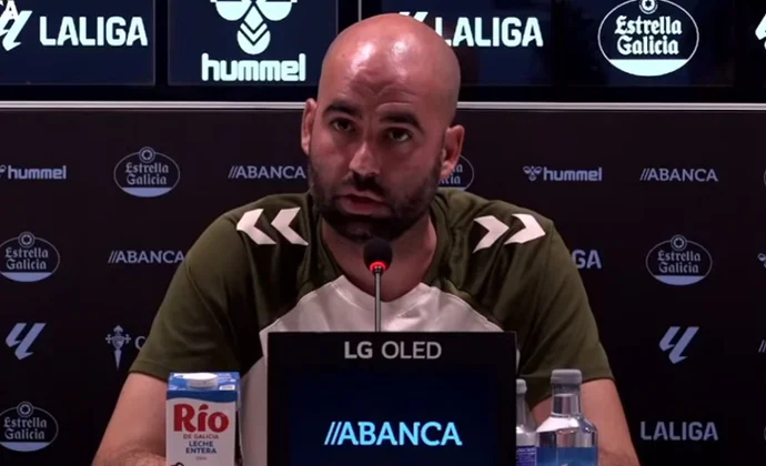 Giráldez, sobre Bryan, Borja Iglesias, El Abdellaoui, Aspas, Miguel, Manu, Ristic, Rueda, Mingueza, Beltrán, la portería y el Getafe