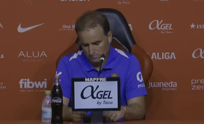 Arrasate analiza la derrota, las jugadas polémicas y habla de Muriqi, Mateo Joseph, Morey y Pablo Torre