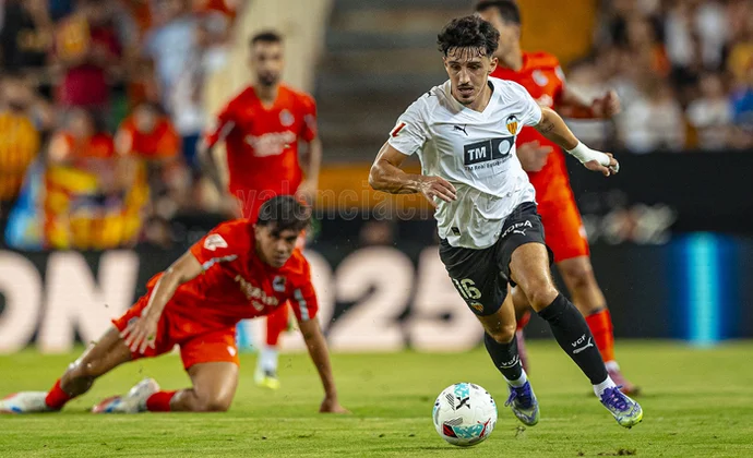 Jornada 1: Valencia 1-1 Real Sociedad. Estadísticas y puntos fantasy