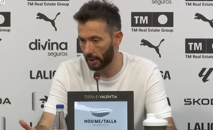 Corberán vio justo el empate y habló de Copete y el mercado