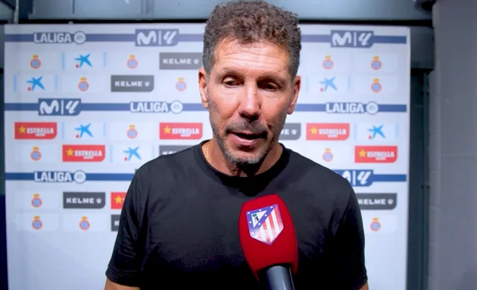 Simeone valoró la derrota y habló de Julián Alvarez