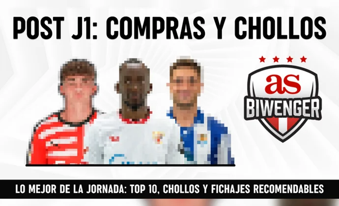 Los mejores fichajes y Chollos Fantasy tras la J1 de LaLiga 25/26, por Scouting BWG