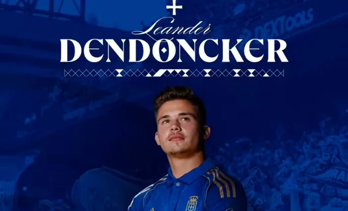 Leander Dendoncker, nuevo motor del centro del campo del Real Oviedo