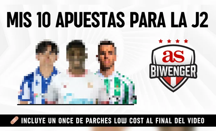 Mis 10 apuestas fantasy para la J2 + XI de parches low cost, por Scouting BWG
