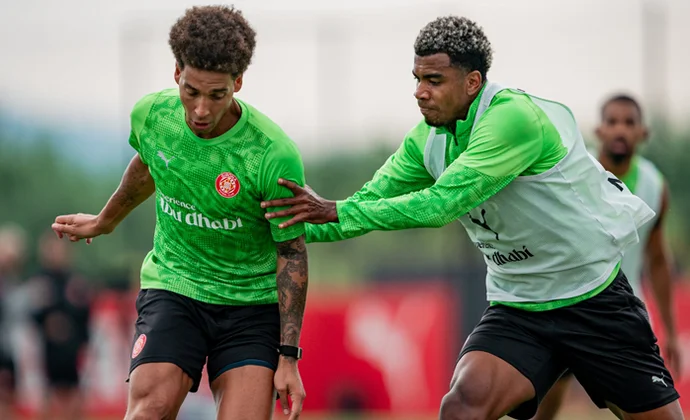 Witsel sigue con su particular pretemporada en una sesión sin Abel Ruiz ni Van de Beek