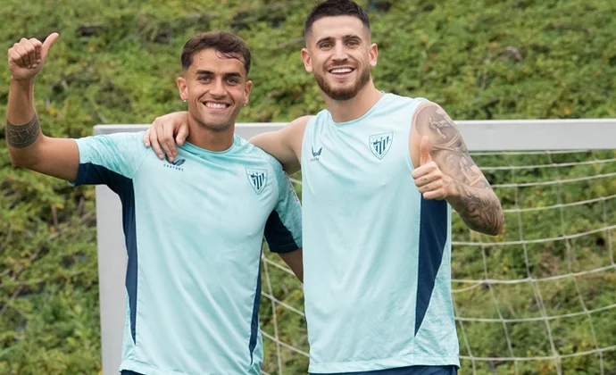 Oihan Sancet, Unai Gómez y Beñat Prados siguen con su puesta a punto en el día de descanso