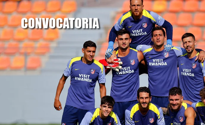 Lista de Simeone para recibir al Elche sin Baena ni Giménez