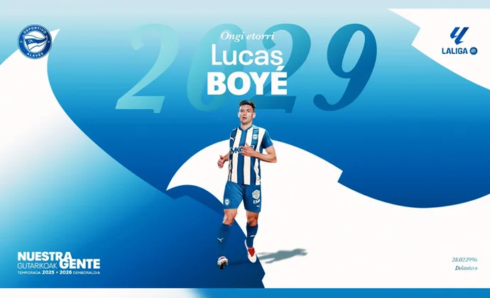 Lucas Boyé, el nuevo pilar ofensivo del Deportivo Alavés