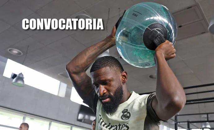 Xabi Alonso convoca a 23 futbolistas para viajar a Oviedo con la vuelta de Rudiger