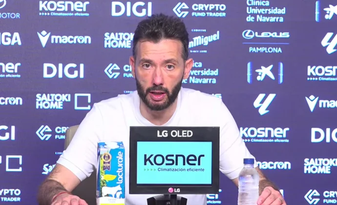 Corberán muestra su enfado por la derrota y habla de Raba, Danjuma, el sistema y los errores defensivos