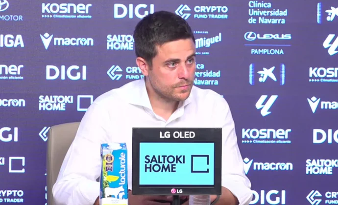Lisci analizó la victoria y habló de Torró, Osambela, Víctor Muñoz, Oroz, Budimir, Moncayola, Moi Gómez y el sistema