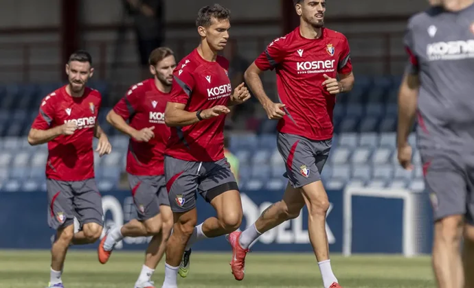 Sesión de recuperación en Tajonar con buenas noticias para Moi Gómez