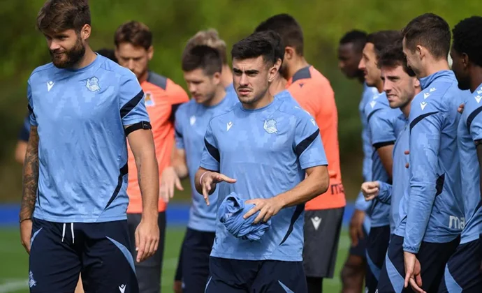 Toda la plantilla disponible en la sesión de este jueves en Zubieta