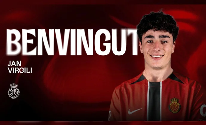 Jan Virgili es oficialmente nuevo jugador del Mallorca