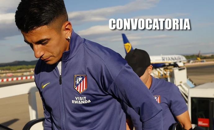 Giménez y Baena, bajas en la convocatoria para viajar a Vitoria